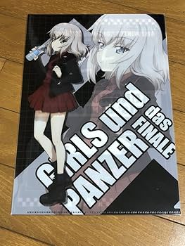 ガールズ＆パンツァー ダージリン 逸見エリカ クリアファイルセット ガールズ＆パンツァー 最終章』POPUPストア ～ノーサイド